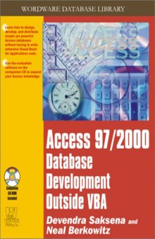 Access 97 2000 Database Development Outside VBA