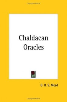 Chaldaean Oracles (VOL 1 and VOL 2)