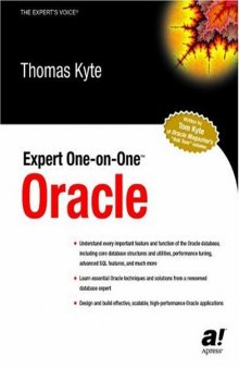 Expert One-on-One Oracle