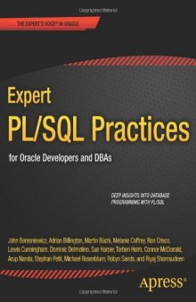 Expert PL SQL Practices: For Oracle Developers and Dbas