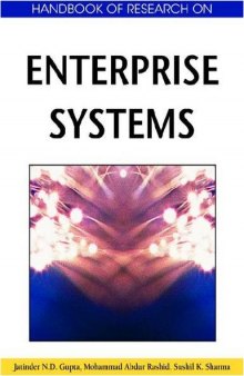 Handbook of Research on Enterprise Systems Volume 1