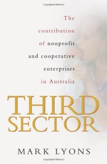 Third Sector: The Contribution of Nonprofit and Cooperative Enterprises in Australia