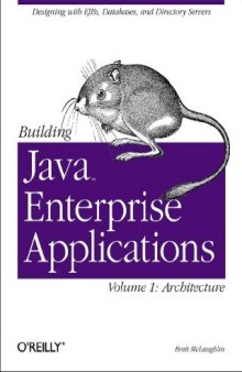 Building Java Enterprise Applications, Vol. 1: Architecture (O'Reilly Java)