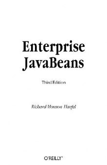 Enterprise JavaBeans