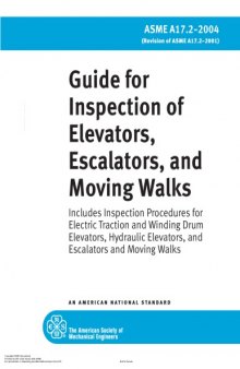 ASME A17.2 Guide for Elevator Inspection