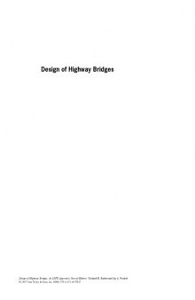 Design of Highway Bridges: An LRFD Approach, Second Edition