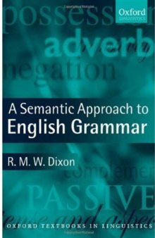 A Semantic Approach to English Grammar (Oxford Textbooks in Linguistics), Second Edition