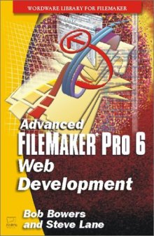 Advanced FileMaker Pro 2002 Web Development