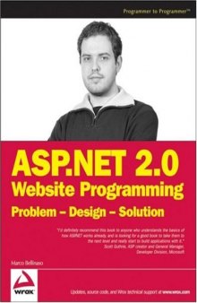 ASP.NET 2.0 Website Programming: Problem - Design - Solution