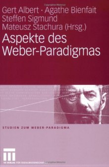 Aspekte des Weber-Paradigmas