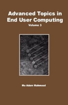 Advanced Topics in End User Computing (Vol. 3)