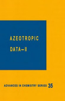 Azeotropic Data II