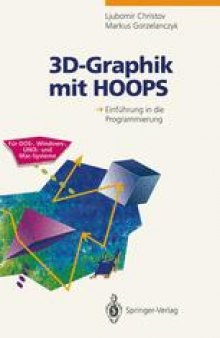 3D-Graphik mit HOOPS: Einführung in die Programmierung