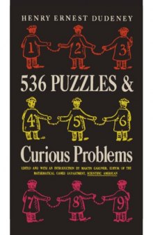 536 PUZZLES & CURIOUS PROBLEMS
