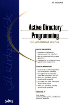 Active Directory Programming