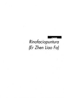 Acupuntura 3: Rinofaciopuntura