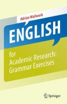 English for Academic Research: Grammar Exercises