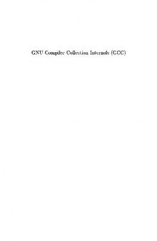 GNU compiler collection V4.0.0 internals