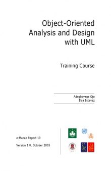 Object-Oriented Analysis and Design with UML : Training Course