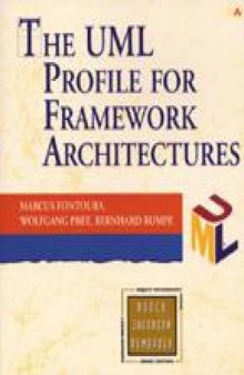 The UML Profile for Framework Architectures