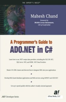 A programmer's guide to ADO. NET in C#
