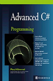 Advanced C# programming