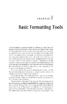 The LaTeX companion, chapter 3 only (Basic formatting tools)