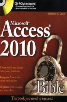 Access 2010 Bible