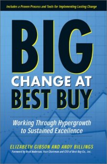 Big Change at Best Buy - Working Through Hypergrowth to Sustained Excellence