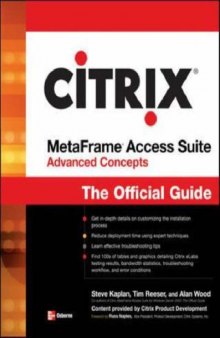 Citrix Metaframe Access Suite Advanced Concepts