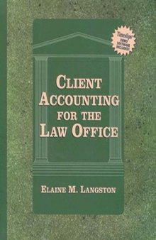 Client Accounting for the Law Office (Lq-Paralegal)