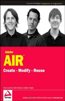 Adobe AIR: Create - Modify - Reuse