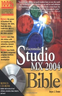 Macromedia Studio MX 2004 Bible