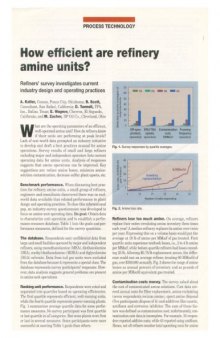 How efficient are refinery amine units