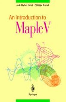 An Introduction to Maple V
