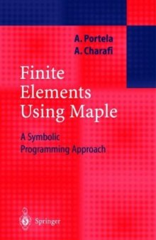 Finite elements using Maple: a symbolic programming approach