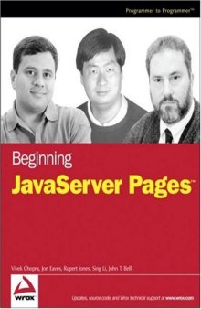 Beginning JavaServer Pages
