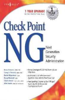 Check Point Ng--Next Generation Security Administration