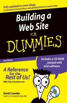 Building a web site for dummies