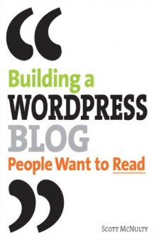 Building WordPress Blog People Want To Read