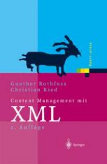 Content Management mit XML: Grundlagen und Anwendungen