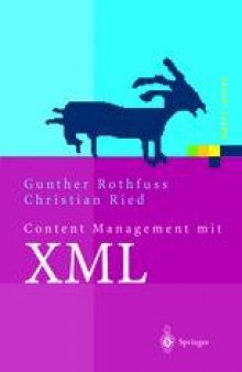 Content Management mit XML: Grundlagen und Anwendungen