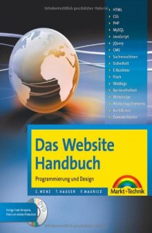 Das Website Handbuch – Programmierung und Design, 4. Auflage  