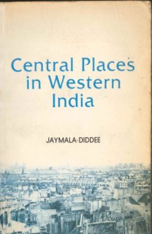 Central Places in Western India