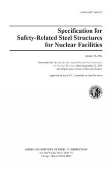AISC N690-12 Specification for Safety-Related Steel Structures for Nuclear Facilities