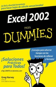 Excel 2002 Para Dummies, Spanish Edition