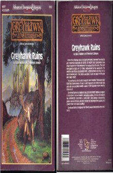 Greyhawk Ruins (Advanced Dungeons & Dragons module WGR1)