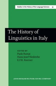 The history of linguistics in Italy