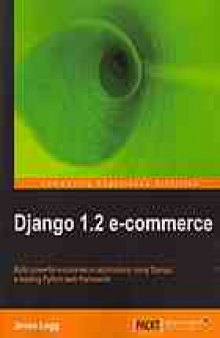 Django 1.2 e-commerce Title and publication information from p. [1] at beginning
