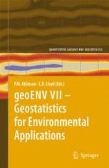 geoENV VII – Geostatistics for Environmental Applications